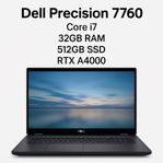 dell Precision 7760 intel i7 11GEN | NVIDIA RTX A4000