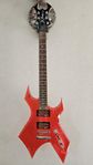 B.C Rich Warlock Acrylic Red