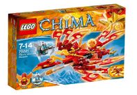 Lego Chima Flinx ultimate Phoenix oöppnat