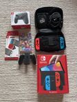 Nintendo switch oled model neo + massa tillbehör