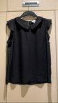 Bondelid svart blus, storlek S