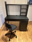 Ikea skrivbord barn ”MICKE” och skrivbordstol