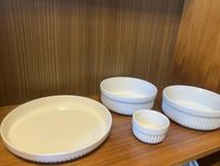 Arabia Finland Uunikokki ugnsformar 4 st olika storlekar 