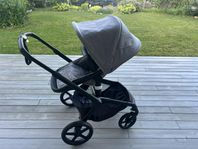 Bugaboo Fox 5 - All black/Grey Melange 