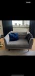 djursholm soffa fåtölj 1,5sits