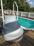 Pooltrappa med handledare