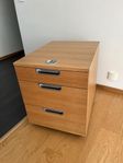 IKEA Galant Hurts i Ek med 3 lådor och kodlås