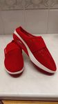 Röda sneakers-sandaler, Stl 40