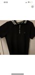 Svart Hugo Boss t-shirt med dragkedja