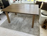 Rökfärgat ekbord