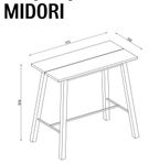 Barbord Mio Midori + 3st barpallar Toby