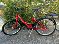 Röd cykel 20"
