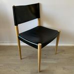 Retro stol, IKEA, Gillis Lundgren, 60-tal, läder