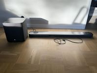 LG SJ9 DOLBY ATMOS soundbar med trådlös subwoofer på 200W