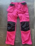 Pink Blue wear arbetsbyxor strl 38