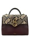 MULBERRY Seaton Mini Python burgundy 