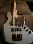 Squier Contemporary Active Jazz Bass HH V Gunmetal Metallic