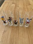 5 st Lasse Åberg snaps/shotglas