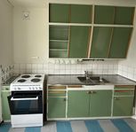 Original 50-talskök komplett och välbevarat! + kyl & frys