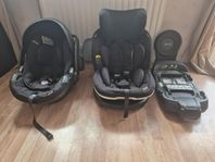 Besafe babyskydd, bakåtvänd bilbarnstol samt isofix