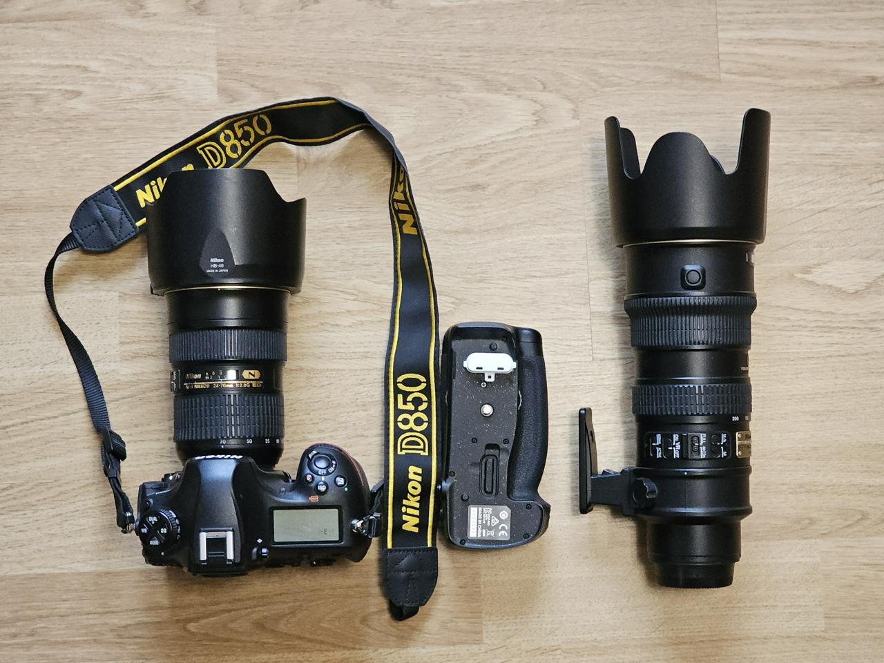 Välvårdat Nikon D850-paket 