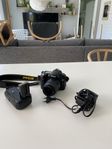 Nikon D80 med tillbehör 