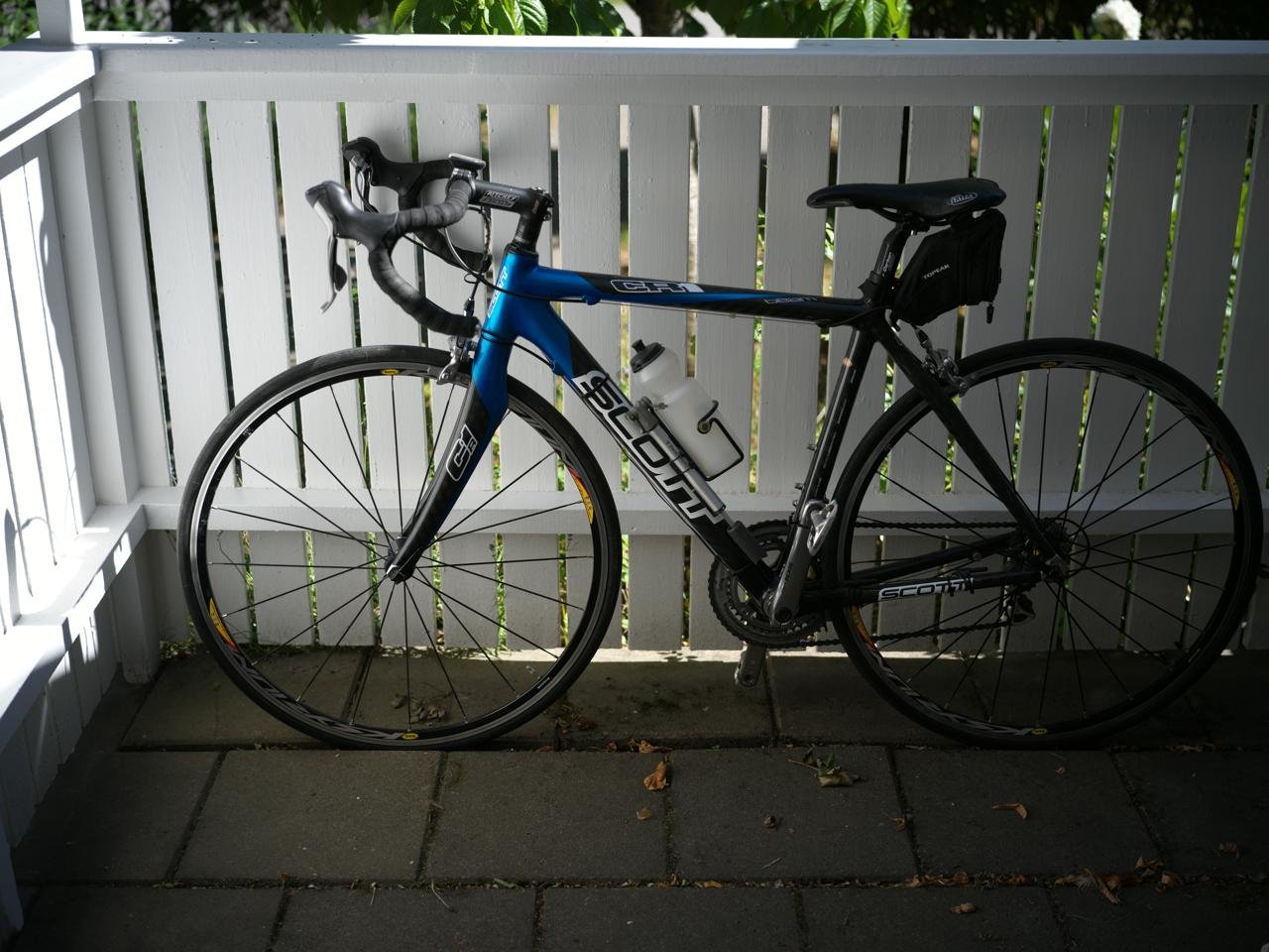 Scott racercykel, Carbonram f...
