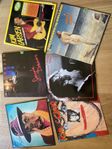 Vinyl(LP)- paket med Kim Larsen/Chris Rea/ Madonna m.fl.
