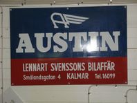 Emaljskylt från 1950/1960