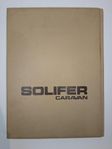 ORIGINAL Solifer Caravan plastmapp 80-tal