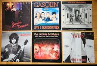 Lp-Skivor, Rock, Hårdrock,  Blues-Rock,  Pop