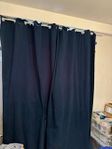 Curtains blinding, sun block, Sheer, Rods