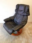 Stressless Fåtölj i Svart Läder