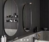 Spegel 800x500mm. Vedum Grann Oval