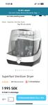 Baby Brezza superfast sterilizer-dryer