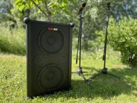 UTHYRES - 200 w Batteridriven PA / partyhögtalare 