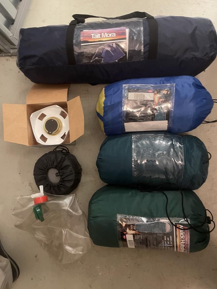 camping utrustning