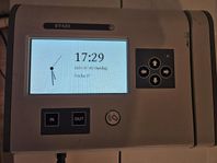 Klocka med tidrapportering