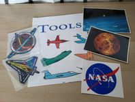 Affisch och några ting rörande NASA