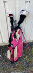 Golfbag + klubbor