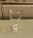 Snapsglas/nubbeglas i klarglas, 1 stycken