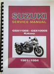 Service manual Suzuki Katana 