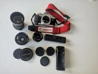 Canon AL-1 Kamera med objektiv