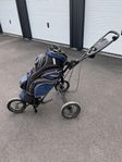 vagn och golfbag