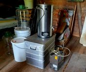 microbryggeri "Klarstein" inkl. jästhinkar, tappanläggning