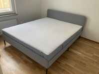 160x200cm bed frame + Ikea Vesteroy mattress