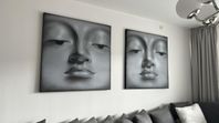 Canvas tavlor Buddha 2 st