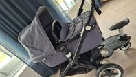barnvagn Bugaboo Fox med tillbehör