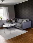 Soffa 3-sits med flyttbar schäslong