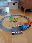 Lego Duplo tåg x2 + räls
